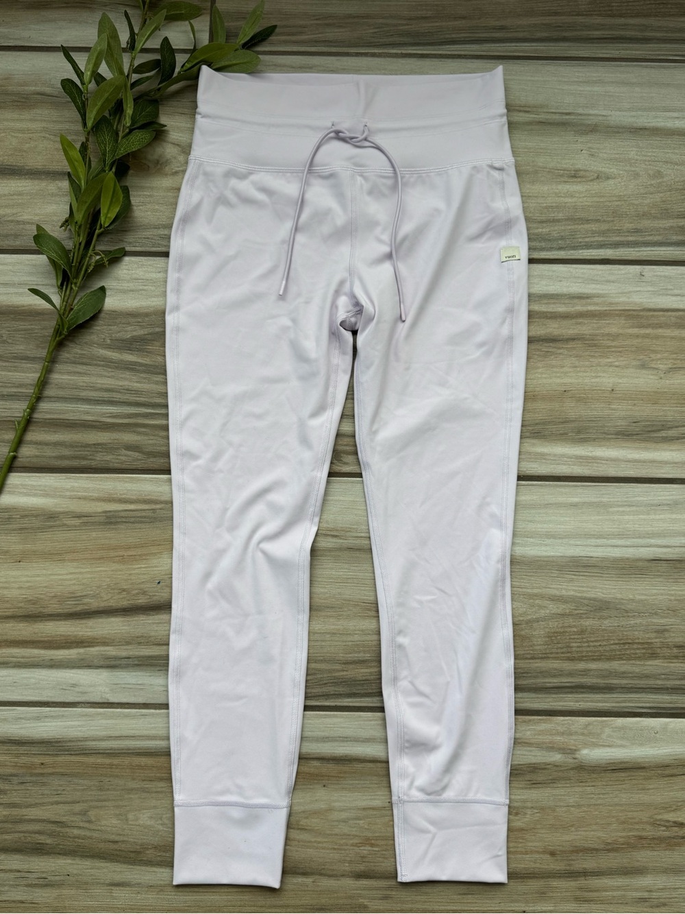Vuori Daily Leggings Light Purple Large High Rise Athleisure
